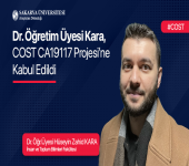 Dr. Öğretim Üyesi Kara, COST Projesine Kabul Edildi