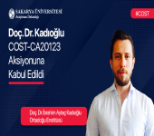 Doç. Dr. Kadıoğlu COST Aksiyonuna Kabul Edildi