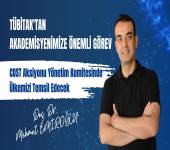 TÜBİTAK’TAN AKADEMİSYENİMİZE ÖNEMLİ GÖREV: COST AKSİYONU YÖNETİM KOMİTESİNDE ÜLKEMİZİ TEMSİL EDECEK