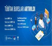 TÜBİTAK Bursları Arttırıldı