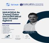 SAU - Online MAXQDA ile Yapay Zeka Destekli Nitel Veri Analizi Eğitimi