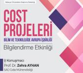 COST PROJELERİ BİLGİLENDİRME ETKİNLİĞİ - 5 HAZİRAN 2023