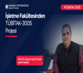 İŞLETME FAKÜLTESİNDEN TÜBITAK-3005 PROJESİ