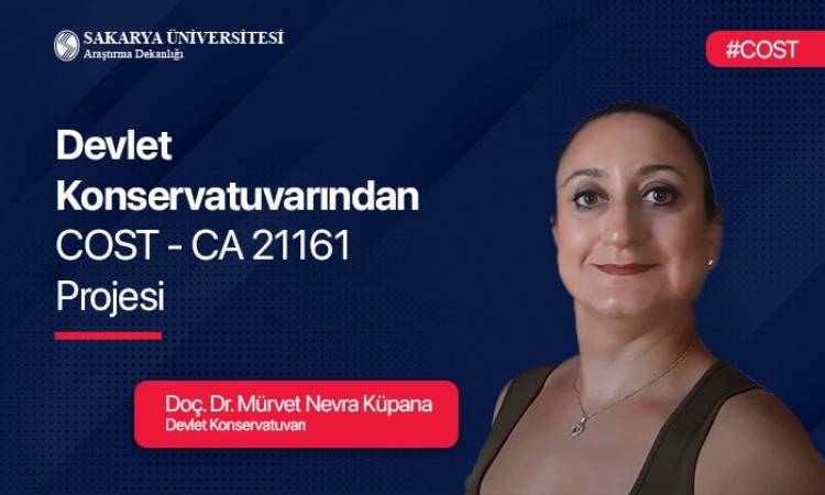 Doç. Dr. Küpana, COST Projesine Kabul Edildi