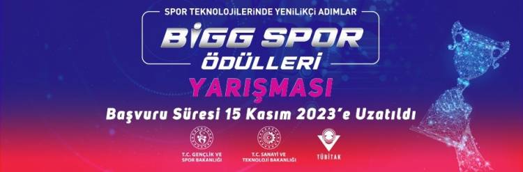 “BİGG SPOR ÖDÜLLERİ” YARIŞMASININ BAŞVURU SÜRESİ 15 KASIM 2023’E UZATILDI