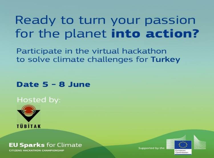 EU SPARKS FOR CLIMATE EUROPEAN CITIZENS HACKATHON CHAMPIONSHIP KATILIM KAYITLARI BAŞLADI