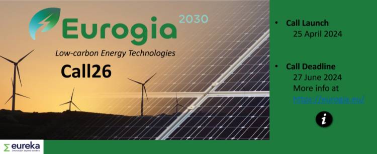 EUROGİA2030 KÜMESİ ALTINDA 26. ÇAĞRI DÜŞÜK KARBON ENERJİ TEKNOLOJİLERİ ÇAĞRISI AÇILDI!