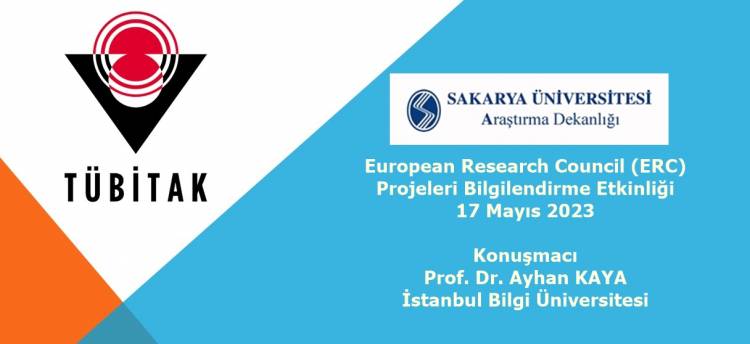 European Research Council (ERC) Projeleri Bilgilendirme Etkinliği - 17 Mayıs 2023