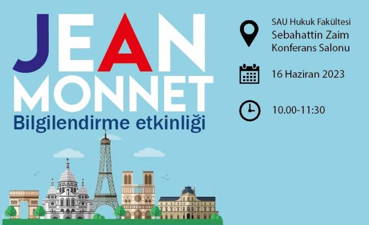 JEAN MONNET PROJELERİ BİLGİLENDİRME ETKİNLİĞİ - 16 HAZİRAN 2023