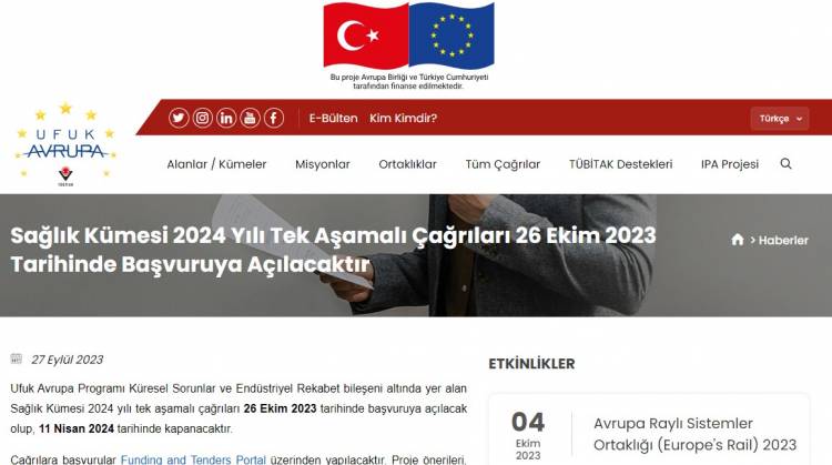 SAĞLIK KÜMESİ 2024 YILI ÇAĞRILARI BAŞVURUYA AÇILACAK