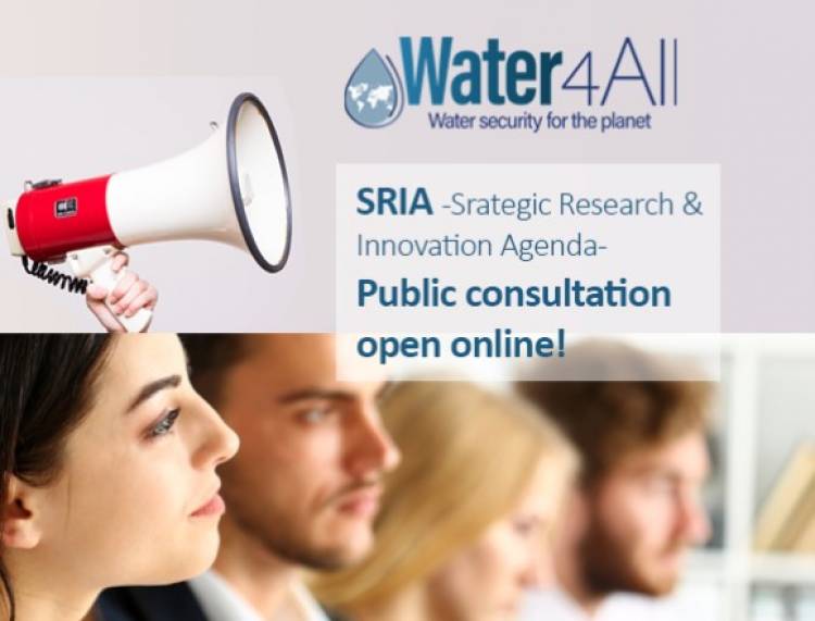 WATER4ALL STRATEJİK ARAŞTIRMA VE YENİLİK GÜNDEMİ DANIŞMA SÜRECİ BAŞLAMIŞTIR